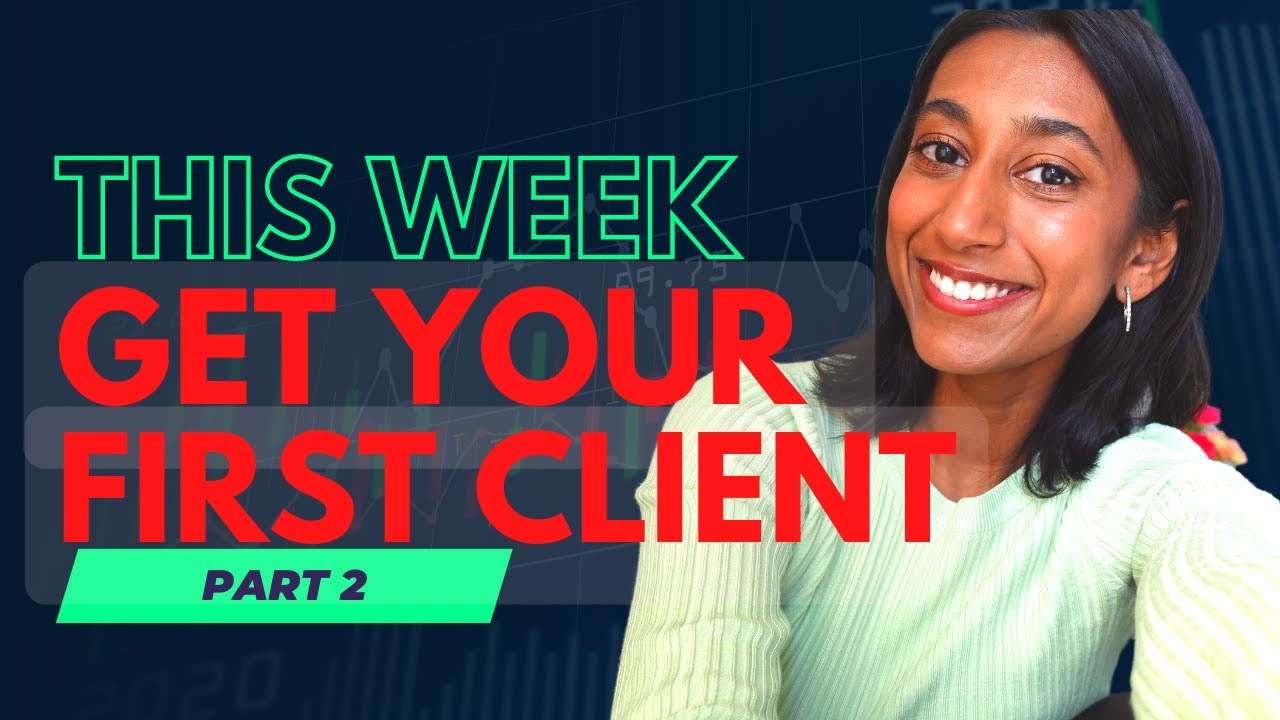 How to GET YOUR FIRST CLIENT this week Pt.2 | Online Freelancer - YouTube