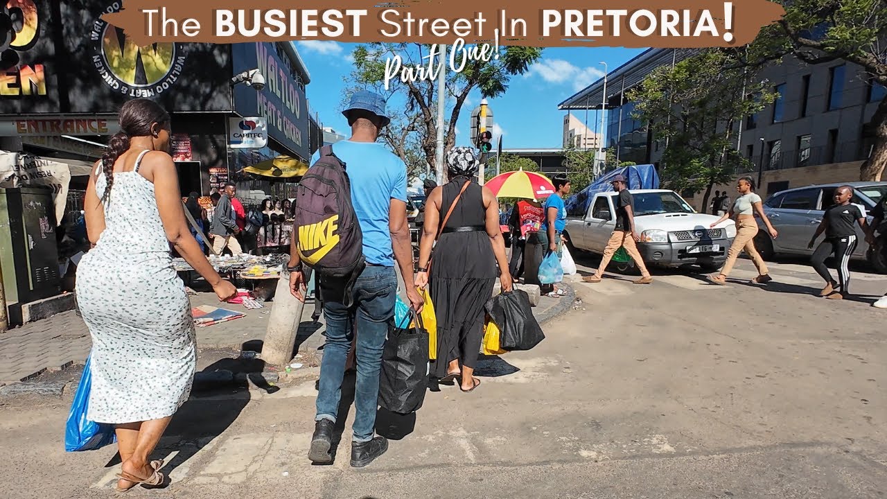 🇿🇦 South Africa | Pretoria: UNCENSORED! The BUSIEST Street In The CITY! Pt1 #tourmarvel