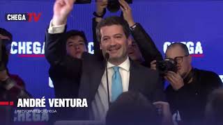 Grande discurso de vitória de André Ventura