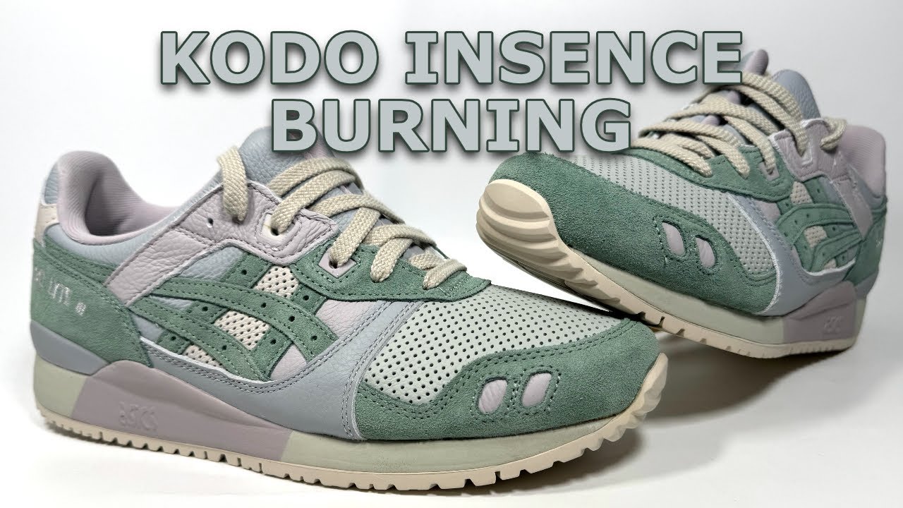 ASICS ☆ Gel-Lyte 3 OG ‘Light Sage 2023 ASICS Gel Lyte 3 OG Light Sage Review - Kodo Inscence