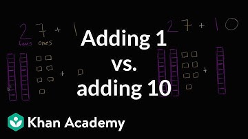 Adding 1 vs. adding 10 | Addition and subtraction | 1st grade | Khan Academy