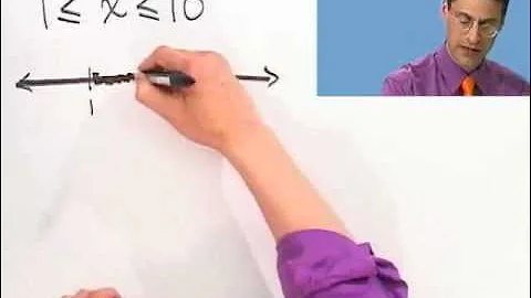 Inequalities and Interval Notation, Part 1 of 2, from Thinkwell's College Algebra