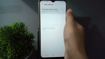 samsung galaxy A10 solve date and time