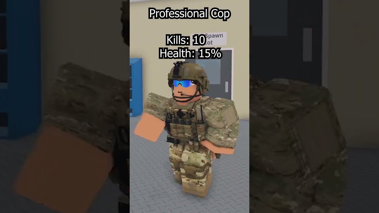 Pro Cop VS New ERLC Roblox Shorts