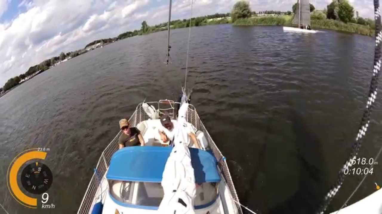 Roermond Sunbeam 22 Segeln  - Garmin VIRB Elite Test