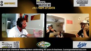 Morning Mayhem with David Bazzel and Roger Scott is LIVE from Atlanta!