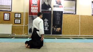 suwari waza ikkyo undo shiho 4 directions (4 irány) [TUTORIAL] Aikido basic technique
