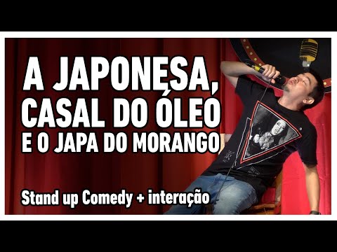 Compilado: A JAPONESA, CASAL DO "ÓLEO" E O JAPA DO MORANGO | André Santi | Stand Up Comedy