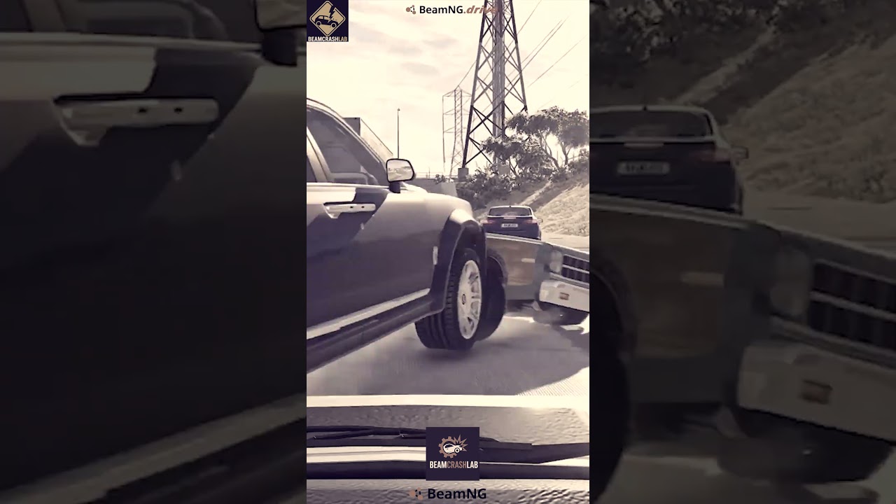 ⚡ Extreme Overtakes & Car Crashes #01 [BeamNG.Drive] 