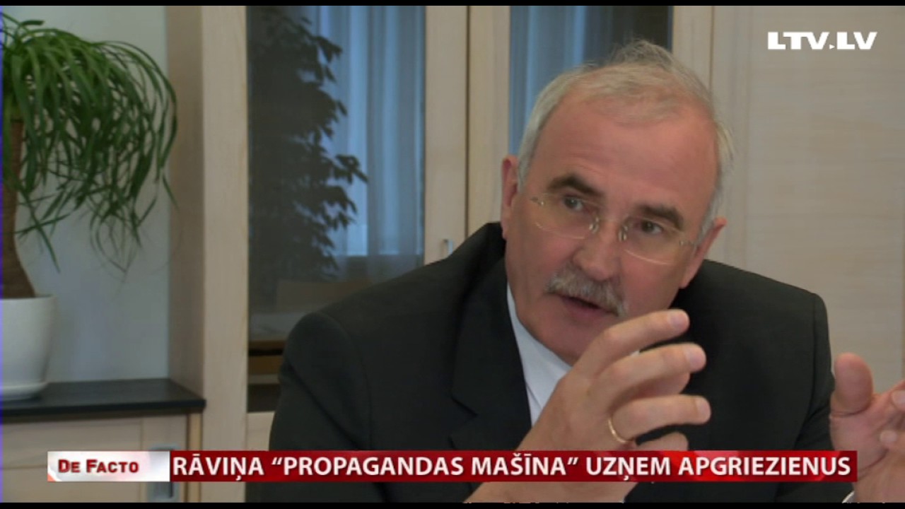 Rāviņa “propagandas mašīna” uzņem apgriezienus