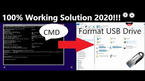 How to Format Corrupted Pen Drive Using Command Prompt Forcefully | Easy Method | Full Guide | 2020!