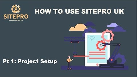 SITEPRO Project SetUp