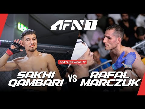 Sahki 'Machete' Qambari vs Rafal Marczuk | Title Fight | AFN 7