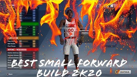 Best SMALL FORWARD Build NBA 2K20