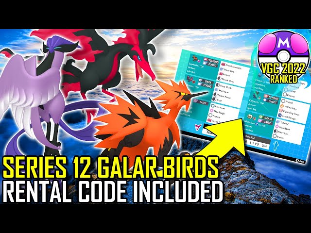 Zapdos-Galar VGC & Singles Competitive Guide 