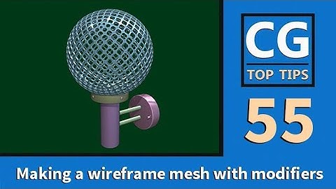 Make a Wireframe Mesh with Modifiers in Blender
