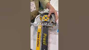 Innovative Chainsaw Circular Saw! #cooltools #chainsaw #construction
