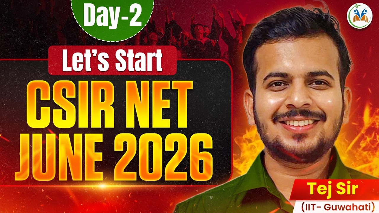 CSIR NET June 2026 Preparation | CSIR NET Chemical Science | CSIR NET ...