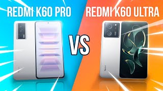 Redmi K60 Pro vs Redmi K60 Ultra /🔥Comparison!