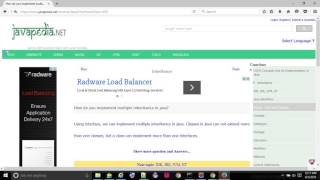 How do you implement multiple inheritance in java - javapedia.net
