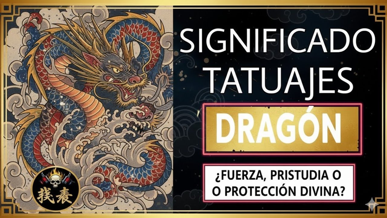 SIGNIFICADO del TATUAJE del DRAGON🐉| EL SIGNIFICADO  del TATUAJE