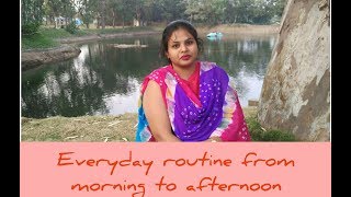 Indian morning to afternoon routine 2018 Indian everyday routine work/ home maker work everyday life