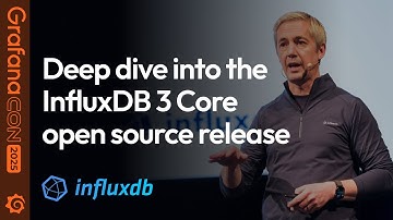 Inside InfluxDB 3 Core from the Creator Himself: Rust Rewrite, Object Storage, and More | GrafanaCON