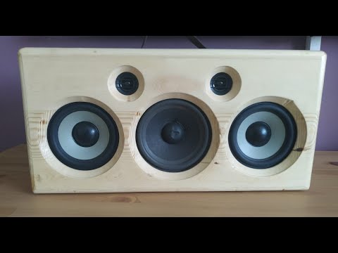 DIY Bluetooth Speaker, using pallet wood, palletten ses sistemi