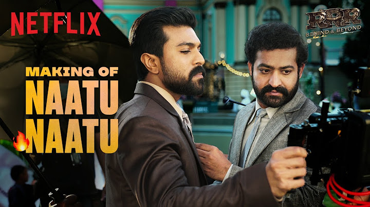 Ram Charan & NTR Talk About Shooting the Oscar-Winning NAATU NAATU👀🔥 | RRR: Behind and Beyond