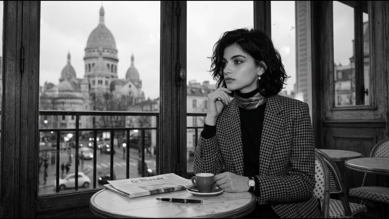 Paris Chanson Romance 🌹 Timeless French Love Songs & Vintage Café