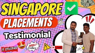 ❤️❤️✈️Singapore opportunities 𝐄𝐚𝐬𝐲 𝐭𝐨 𝐠𝐞𝐭 in JOB 💲💲𝟒𝟎𝟎𝟎/- 𝐃𝐨𝐥𝐥𝐚𝐫𝐬 😍𝐈𝐓 𝐒𝐓𝐔𝟐𝐏𝐑𝐎 𝐒𝐓𝐔𝐃𝐄𝐍𝐓 𝐓𝐄𝐒𝐓𝐈𝐌𝐎𝐍𝐈𝐀𝐋🔥🔥🔥