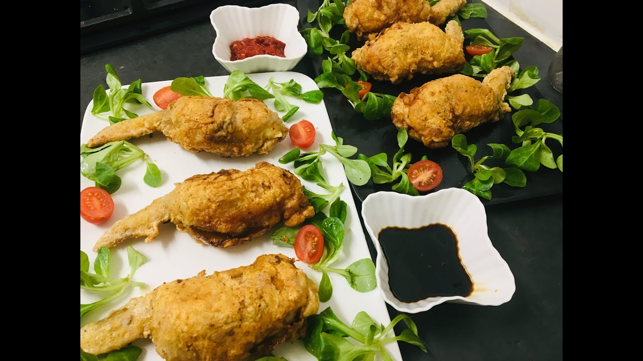 aile de poulet désossée et farci YouTube