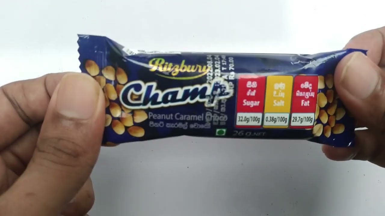 Unwrapping Ritzbury Champ Chocolate