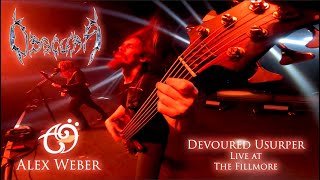 Alex Weber - Obscura - Devoured Usurper (Live in The Fillmore 03/05/2023)