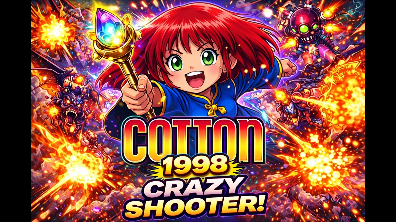 Cotton Boomerang 1998 – This Arcade Game Looks Cute… But It's
