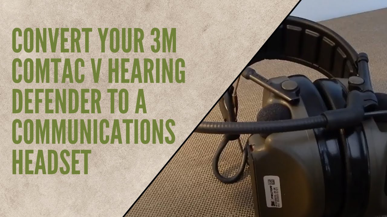 3M™ PELTOR™ ComTac™ V Headsets