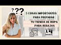 5 cosas importantes para preparar tu TIENDA DE ROPA para REBAJAS