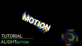 RAINBOW TEXT TRAIL ALIGHT MOTION
