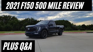 2021 F150 Review - 500 miles - Q&A