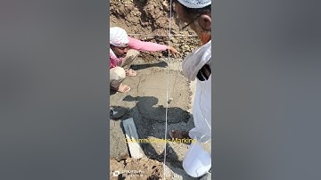 Column Center Marking | Ring Marking #civil #architect  #layout marking @Uniquedesigns2022