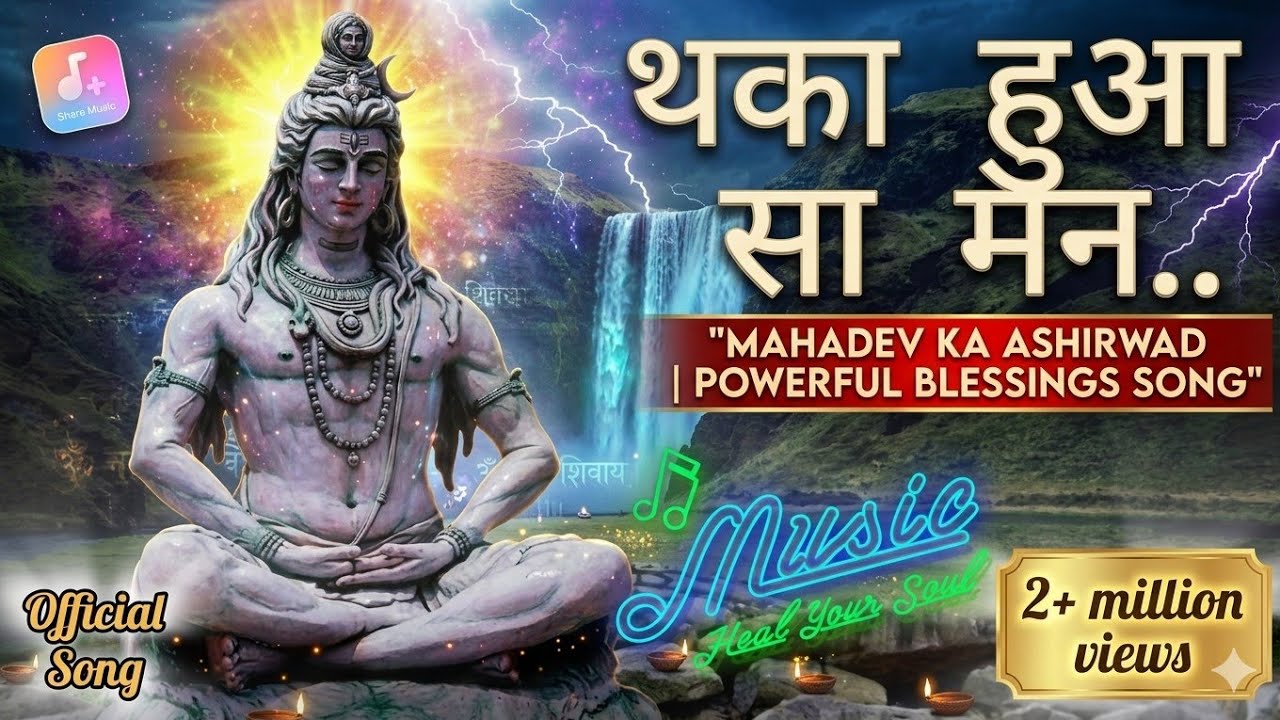 🕉️ थका हुआ सा मन.. | महादेव का आशीर्वाद | Powerful Blessings Song🔥अनुपम कृपा तेरी 🕉️#mahadev #bhakti