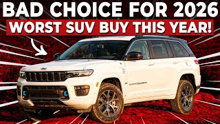 10 SUVs EVERYONE Will Regret Buying in 2026