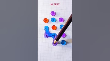 Chỉ một nét - Nối hết các số ⁉️💦🤔 #shorts #drawing #iqtest #questions #solution #games #funny