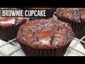 Brownie cupcake  easy fudgy brownie cupcake recipe
