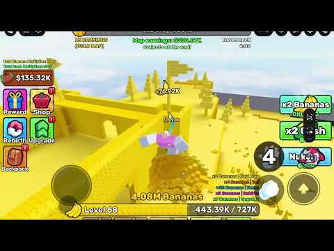Roblox +1 Banana Monkey Destruction