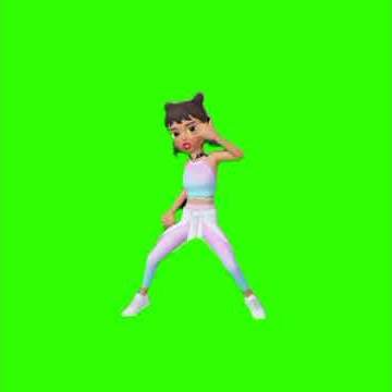 Mentahan Green Screen Animasi joget Lucu ❗❗ #greenscreen #animasilucu #animasi