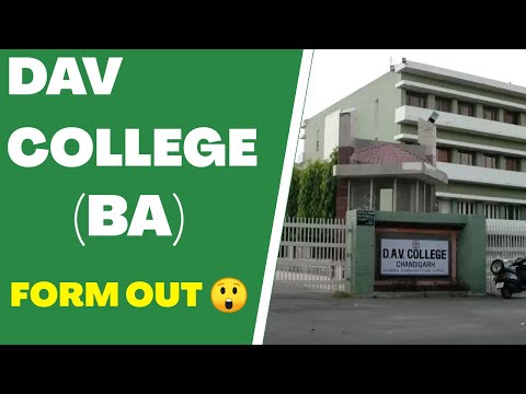 DAV College Chandigarh BA admissions 2020 | Steps to fill admission form for BA in DAV sector 10 ,PU