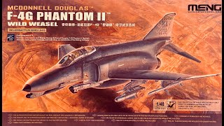 MENG F-4G Phantom 'Wild Weasel' 1/48 Kit review & chat