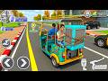 Tuk Tuk Rickshaw Driving Game: City Passenger Transport Rickshaw simulator game - android gameplay