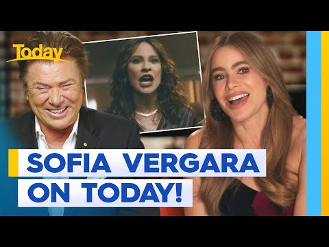 Sofia Vergara catches up with Today | Today Show Australia